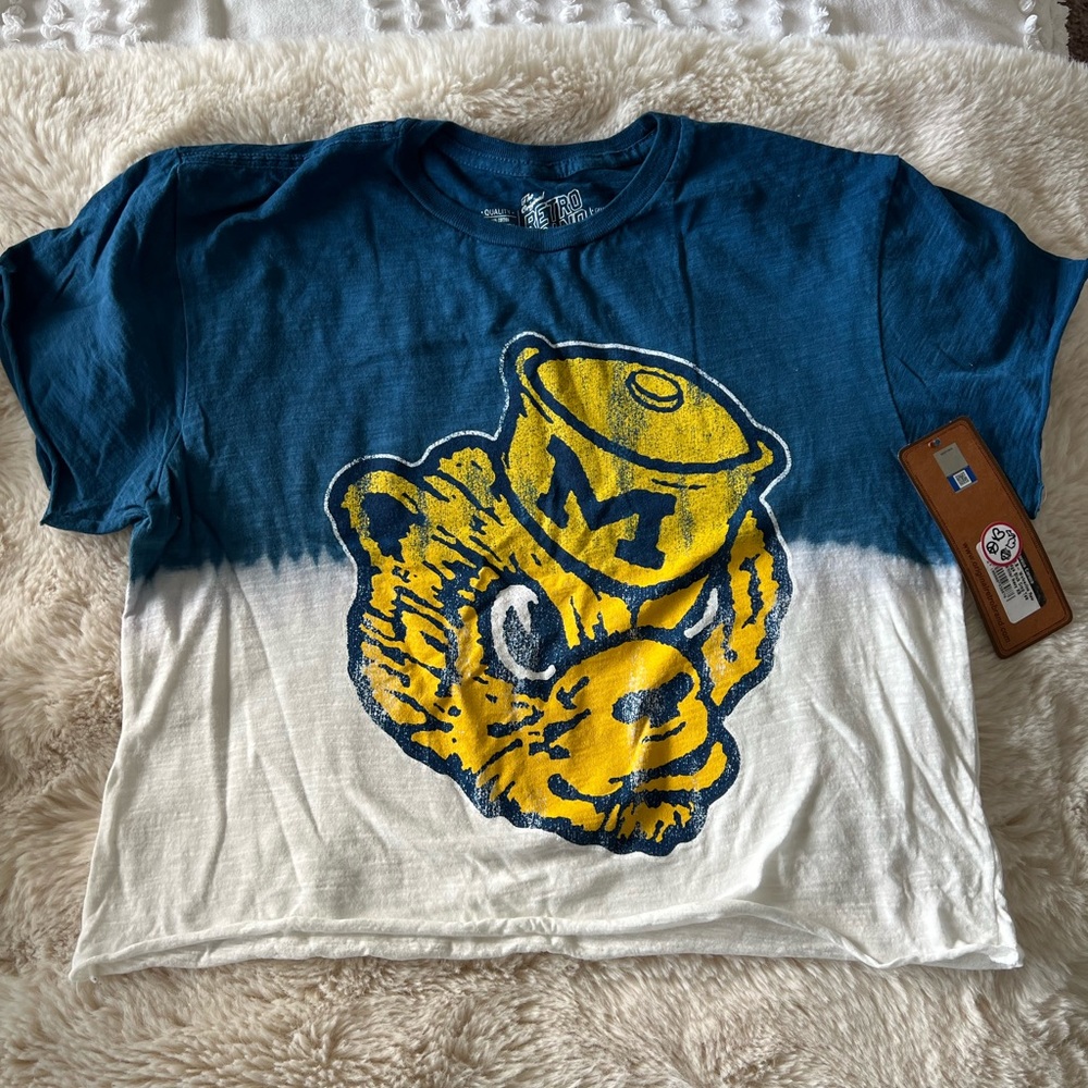 University of Michigan Cropped Tee